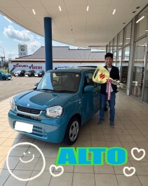 ご納車おめでとうございます！！【アルト】